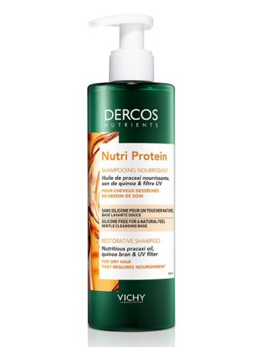 Vichy dercos nutrients - shampoo nutriente per capelli secchi e rovinati - 250 ml