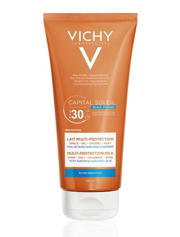 Vichy capital soleil - latte solare corpo con protezione alta spf 30 - 200 ml