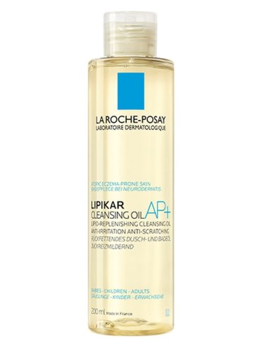 La roche-posay lipikar oil ap+ - olio corpo detergente e relipidante - 200 ml