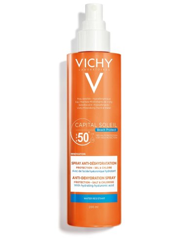 Vichy capital soleil - spray solare corpo con protezione molto alta spf 50+ - 200 ml