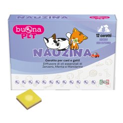 Nauzina Cerotti Antinausea Cani e Gatti 12 Pezzi
