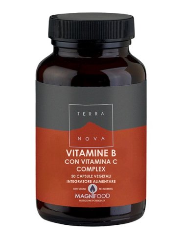 Terranova complesso di vitamine b con vitamina c 50 capsule
