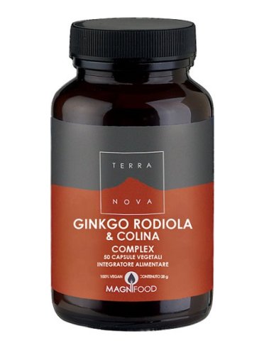 Ginkgo rodiola colina 50cps ve