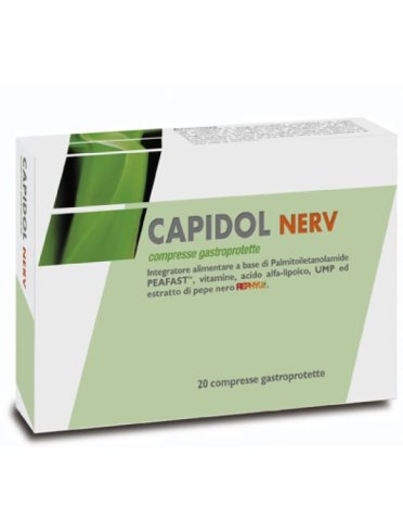 Capidol nerv - integratore antinfiammatorio - 20 compresse gastroprotette