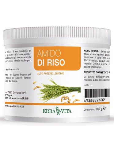 Amido di riso - soluzione lenitiva per bagno - 300 g