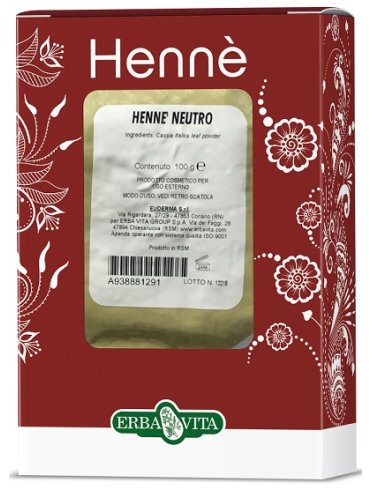 Henne colorante capelli neutro 100 g