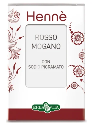 Henne colorante capelli rosso mogano 100 g Henne colorante capelli rosso mogano 100 g