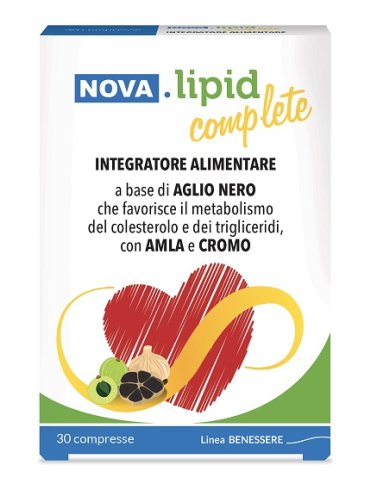 Nova lipid complete 30 compresse