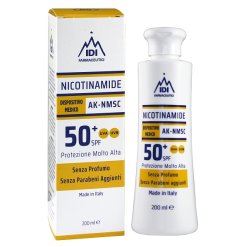 Nicotinamide AK-NMSC SPF 50+ Crema Viso e Corpo Protezione Solare 200 ml