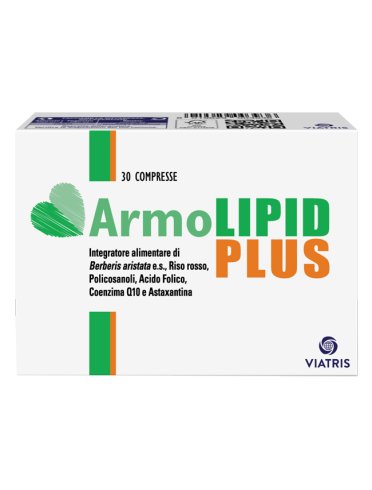 Armolipid plus - integratore per il controllo del colesterolo e dei trigliceridi - 30 compresse