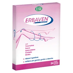 Esi Erbaven - Cerotti per Gambe Pesanti e Affaticate - 24 Pezzi