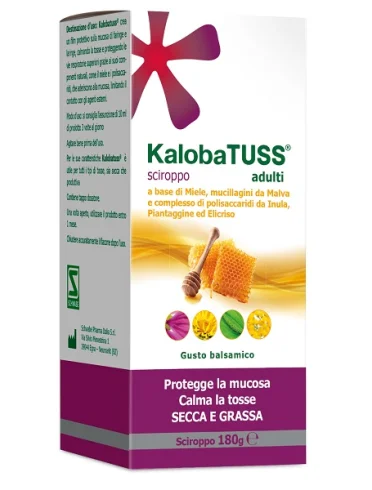 Kalobatuss - sciroppo adulti per tosse secca e grassa - 180 g Kalobatuss - sciroppo adulti per tosse secca e grassa - 180 g