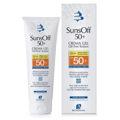 Biogena Sunsoff 50+ - Crema Corpo Solare con Protezione Molto Alta SPF50+ - 90 ml