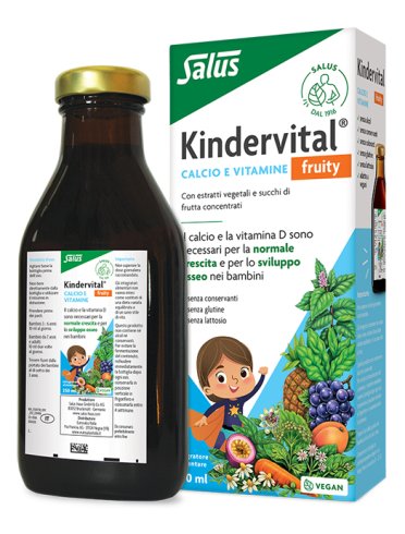 Kindervital fruity - integratore per il benessere della ossa - 250 ml