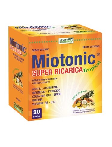 Miotonic super ricarica tropical 20 bustine