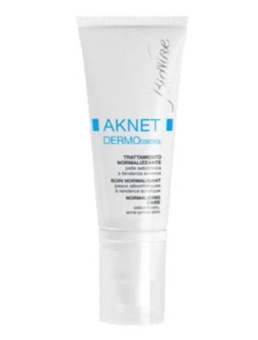 Bionike aknet dermocontrol - gel-crema viso sebo-regolatore per pelle acneica - 40 ml