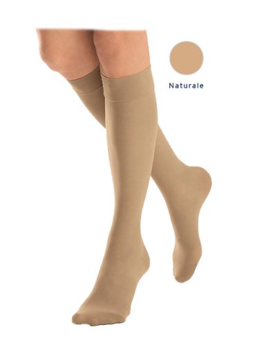 Calza compressiva jobst ultrasheer 15-20mmhg gambaletto natur 3 articolo 751030000000