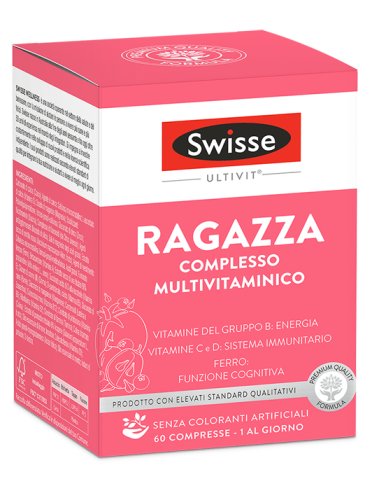 Swisse ragazza complesso multivitaminico 60 compresse