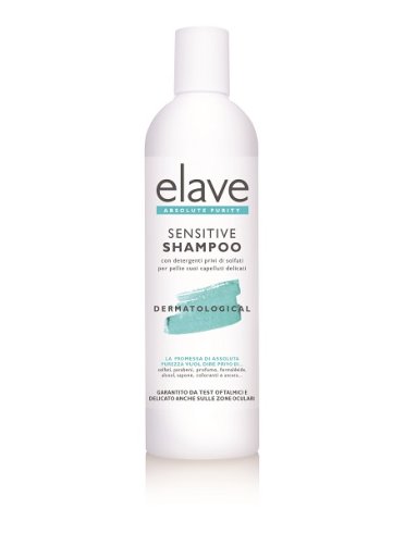 Elave derm shampoo privo di solfati adatto a tutti i tipi dicapelli 250 ml