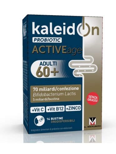Kaleidon probiotic activ age integratore probiotico 14 bustine