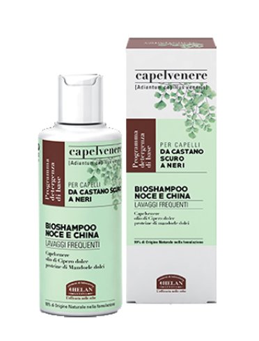 Capelvenere bioshampoo noce e china 200 ml