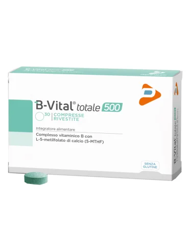 B-vital totale 500 - integratore di vitamina b - 30 compresse B-vital totale 500 - integratore di vitamina b - 30 compresse