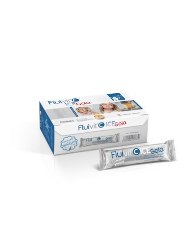 Fluivit c ice gola 12 stickpack 12 ml