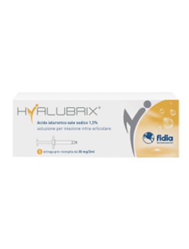 Hyalubrix - siringa intra-articolare acido ialuronico 1.5%/30 mg - 1 siringa