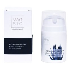 MAGBIO CREMA VISO CETRIOLO E TEA TREE OIL PER PELLE IMPURA AIRLESS PLASTICA BIANCO 50 ML