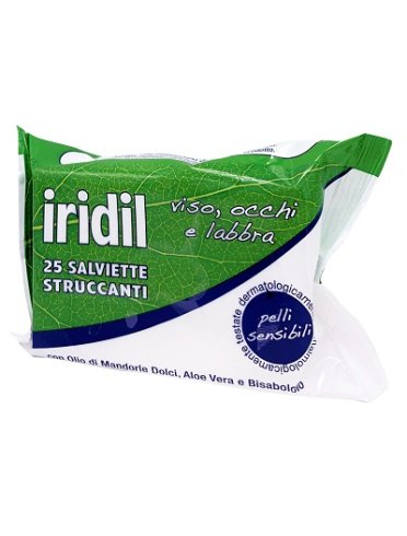 Iridil - salviette struccanti detergenti - 25 pezzi