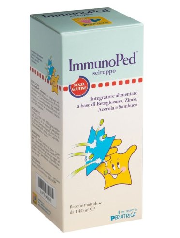 Immunoped sciroppo - integratore per difese immunitarie - 140 ml