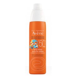 Avene Eau Thermale - Spray Solare Corpo per Bambini con Protezione Molto Alta SPF 50+ - 200 ml