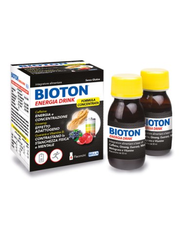 Bioton energia drink 4 flaconcini x 50 ml