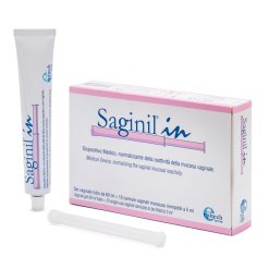 Saginil In - Trattamento Normalizzante della Reattività della Mucosa Vaginale - 10 Cannule + Tubo 60 ml