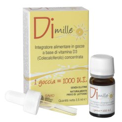 Dimille Gocce - Integratore di Vitamina D3 - 3,5 ml