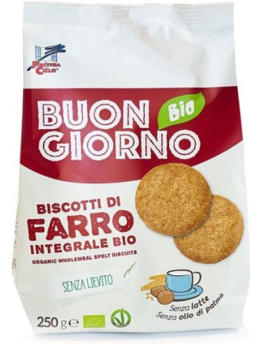 Buongiornobio biscotti di farro integrale senza lievito