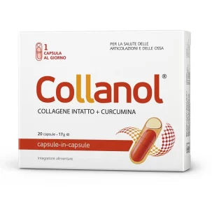 Collanol - Integratore per la Funzionalità di Ossa e Articolazioni - 20 Capsule
