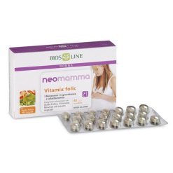 NeoMamma Vitamix Folic - Integratore per Donne in Gravidanza - 40 Compresse