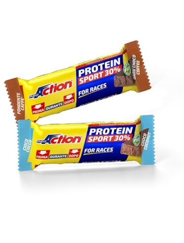 Proaction protein sport 30% cioccolato al latte cocco