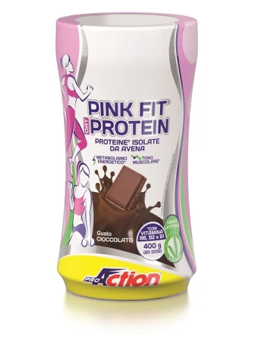 Proaction pink fit protein avena shake cioccolato 400 g Proaction pink fit protein avena shake cioccolato 400 g