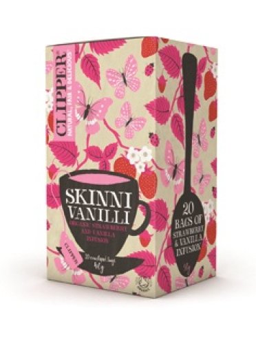 Clipper skinni vanilli fragola vaniglia 20 filtri