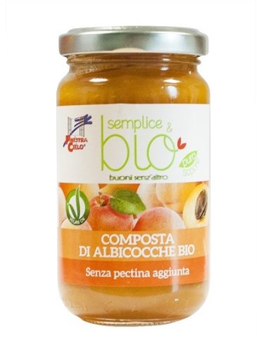 Semplice&bio composta di albicocca senza pectina 220 g