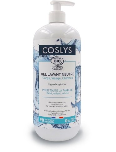 Coslys gel detergente neutro ipoallergenico universale bio 1000 ml