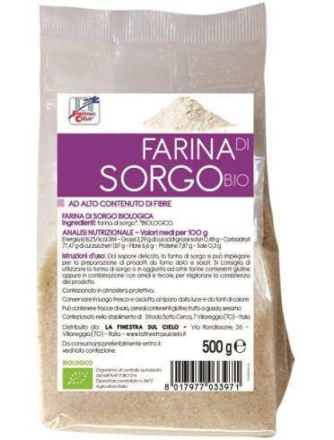 Farina di sorgo bio 500g