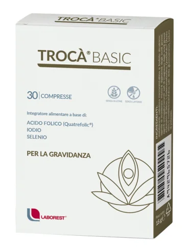 Trocà basic - integratore per donne in gravidanza e allattamento - 30 compresse Trocà basic - integratore per donne in gravidanza e allattamento - 30 compresse