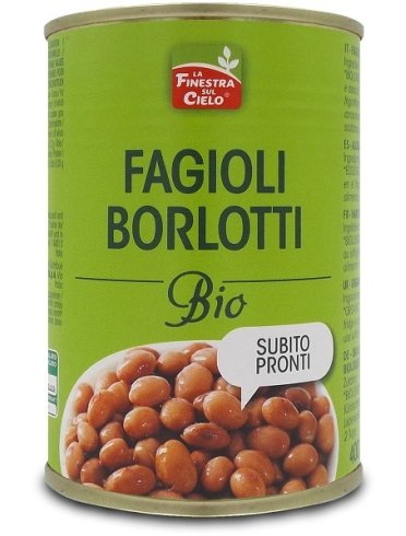 Fagioli borlotti pronti bio