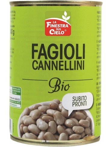 Fagioli cannellini pronti bio 400 g