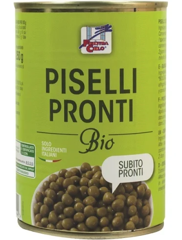 Piselli pronti bio 400g Piselli pronti bio 400g
