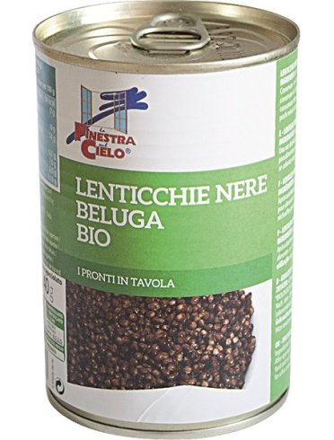 Lenticchie nere beluga pronte