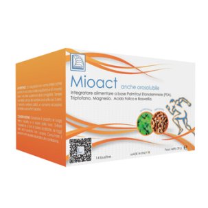 Mioact - Integratore per Contratture Muscolari - 14 Bustine